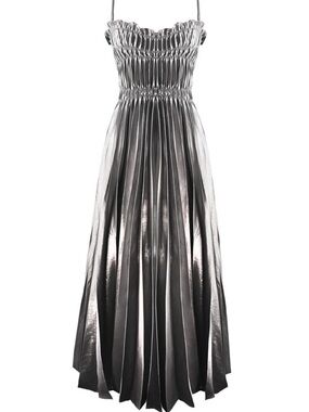 NWT Georgia Hardinge Siren Dress Size 14
 Metallic